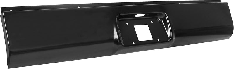 Rear Steel Roll Pan Bumper License Plate LED Light Compatible with 1999-2007 Chevy Silverado & GMC Sierra 1500 2500 3500 Pickup Trucks LYAM-397