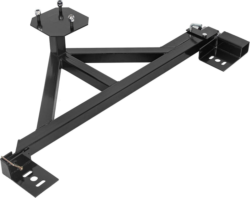 Tire Carrier Mount Compatible with All Hummer H2 w/Drop Down Option Black, Heavy Duty LYAM-479