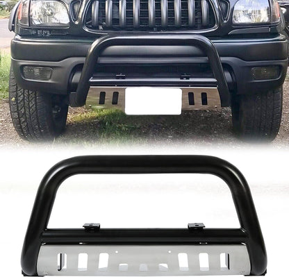 Bull Bar Compatible with 1998-2004 Toyota Tacoma 1996-1998 Toyota 4Runner 3inches Tube Brush Push Grille Guard Front Bumper LYAM-327