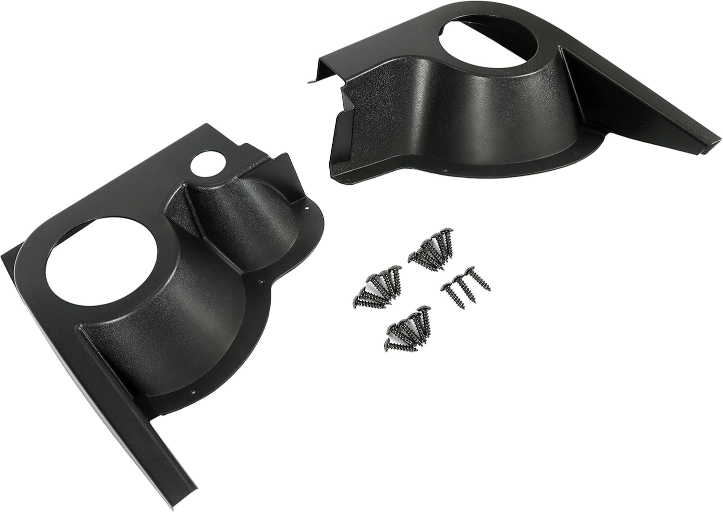Speaker Pods Compatible with 1994-2023 EZGO TXT Replacement for 627153 Golf Cart Black Texture Pair ABS Speaker Stands LYMP-140