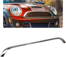 Chrome Grille Hood Molding Trim Compatible with 2007-2015 Mini Cooper R55 R56 R58 R59 Replacement for 51132751040 MC1235100 Front Grill Hood Trim Moulding LYAP-474S