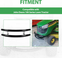 Load image into Gallery viewer, Front Bumper Brush Guard Compatible with John Deere 100 Series 102 115 125 135 145 155C 190C D100 D110-D170 L100 L105 L107 LA175 G110 X110 X120 X125 Lawn Mower Garden Tractor LYJD-028
