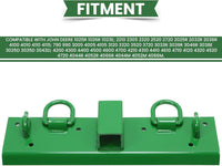 Load image into Gallery viewer, HECASA Tractor Grab Hooks 4.96inches W ?¨¢ 21.93inches L Compact Tractor Bolt on Grab Hooks Compatible with John Deere John Deere 4100 4010 4110 4115 2320 2520 2720 2025r 2032r 2038r 2inches Receiver LYJD-009
