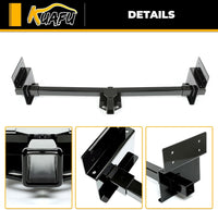 Load image into Gallery viewer, KUAFU Universal RV Trailer Hitch 2 Inch Class 3 Mount Receiver Tow Hitch Fits UP to 72inches Frame Replacement for 13703 Adjustable LYAM-688
