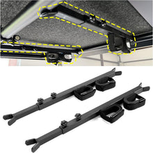 Adjustable Gun Rack Carrier 23-31 Inch Universal Compatible with Polaris Ranger Kawasaki Mule UTV Overhead Roof Gun Holder LYPS-068