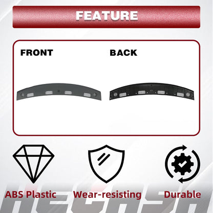 Upper Dashboard Panel Compatible with 2002-2005 Dodge Ram 1500 2003-2005 Dodge Ram 2500 3500 Dashboard Replacement for 5GT31XDVAC - Slate Gray LYAP-641