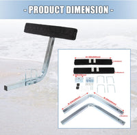 Load image into Gallery viewer, KUAFU Carpeted Boat Trailer Guide 2&#39; Bunk Board Guide On Board Solid &amp; Easy Operation LYOM-054
