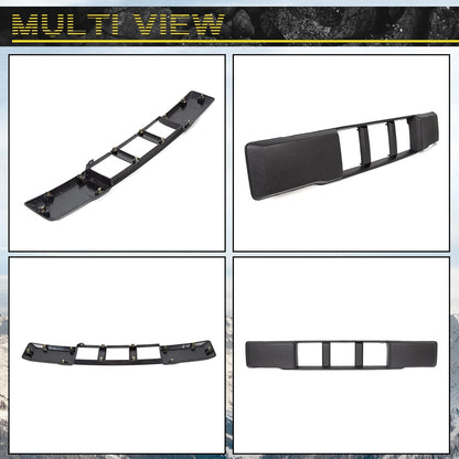 Front Bumper Lower Grille Trim Panel Black For 2015 2016 2017 Ford F-150 F150 LYAP-182-1