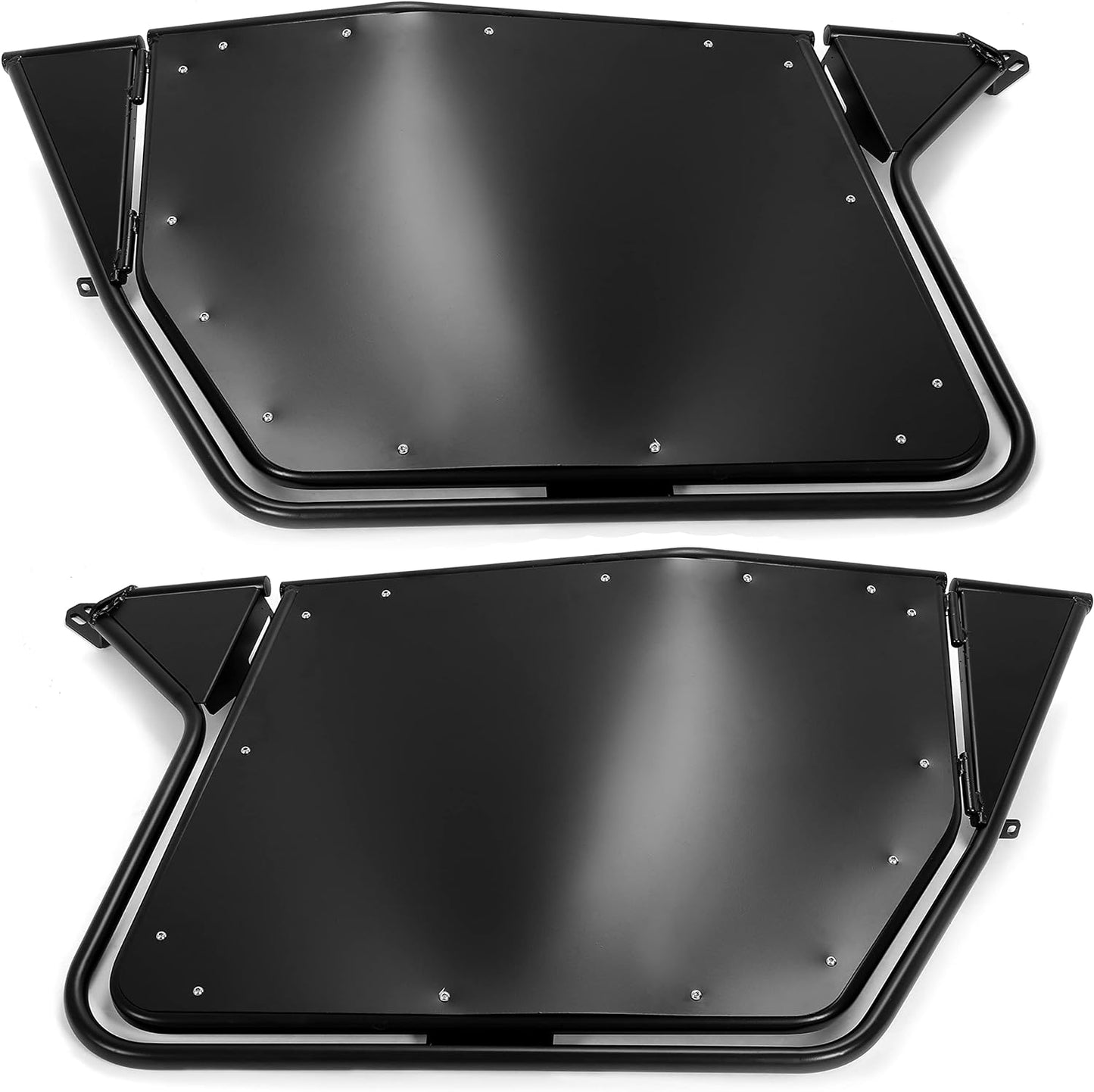 UTV Metal Doors w/Latches Compatible with 2008-2021 Polaris RZR 800/ S 800/ XP 900 570 2 Door Models Suicide Doors 2 PCS LYPS-052S