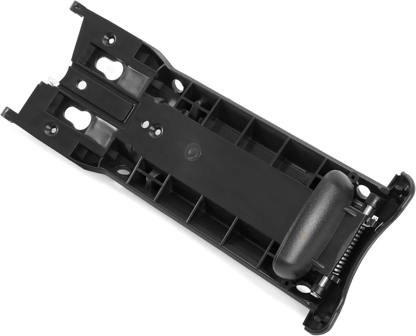 Center Console Lid Armrest Sliding Mechanism Accessory Compatible with 2006 2007 2008 2009 2010 2011 Honda Civic Plastic Black LYAP-839-1