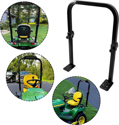 Tractor Folding ROPs Roll Bar Compatible with John Deere 2210 2305 Tractors Zero Turn Mower 27inches ROPS Bars LYJD-026