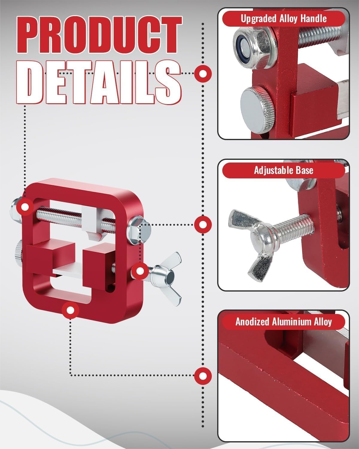 Sight Pusher Tool, Universal Handgun Sight Adjustment for 1911/Glock/Shield/Sig, Bead Disassembly Tool, Front Rear Sight Removal Tool Auto Repair LYOM-058