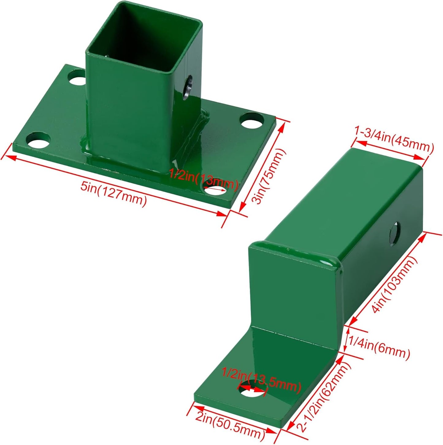 Rear Tractor Zero Turn Trailer Hitch Lawn Mower Compatible with John Deere 400 Series Ztrac & 200, 400, 600 Series & Z224 Z225 Z245 Z445 Z425 Z465 & Z910 Z920 Z925 Z930 Z950 Z960 Z970 LYJD-002