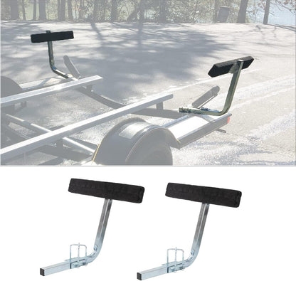 KUAFU Carpeted Boat Trailer Guide 2' Bunk Board Guide On Board Solid & Easy Operation LYOM-054