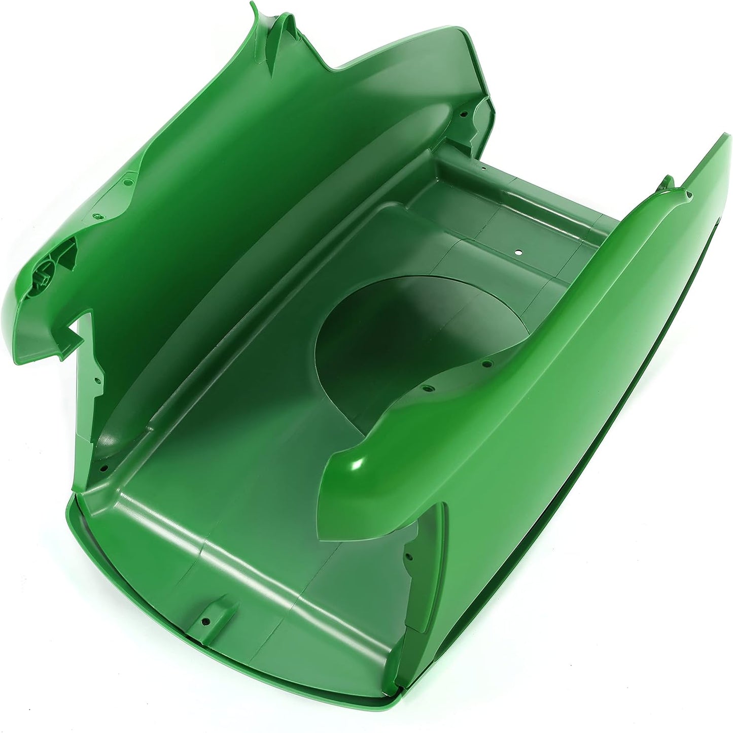 Upper & Lower Hood Kit Compatible with John Deere LT133 LT150 LT155 LT160 LT166 LT170 LT180 LT190 LTR155 LTR166 LTR180 Replacement for AM131759 AM132530 Green Hood Assembly Kit LYJD-051+LYJD-046-1/LYJD-046-2