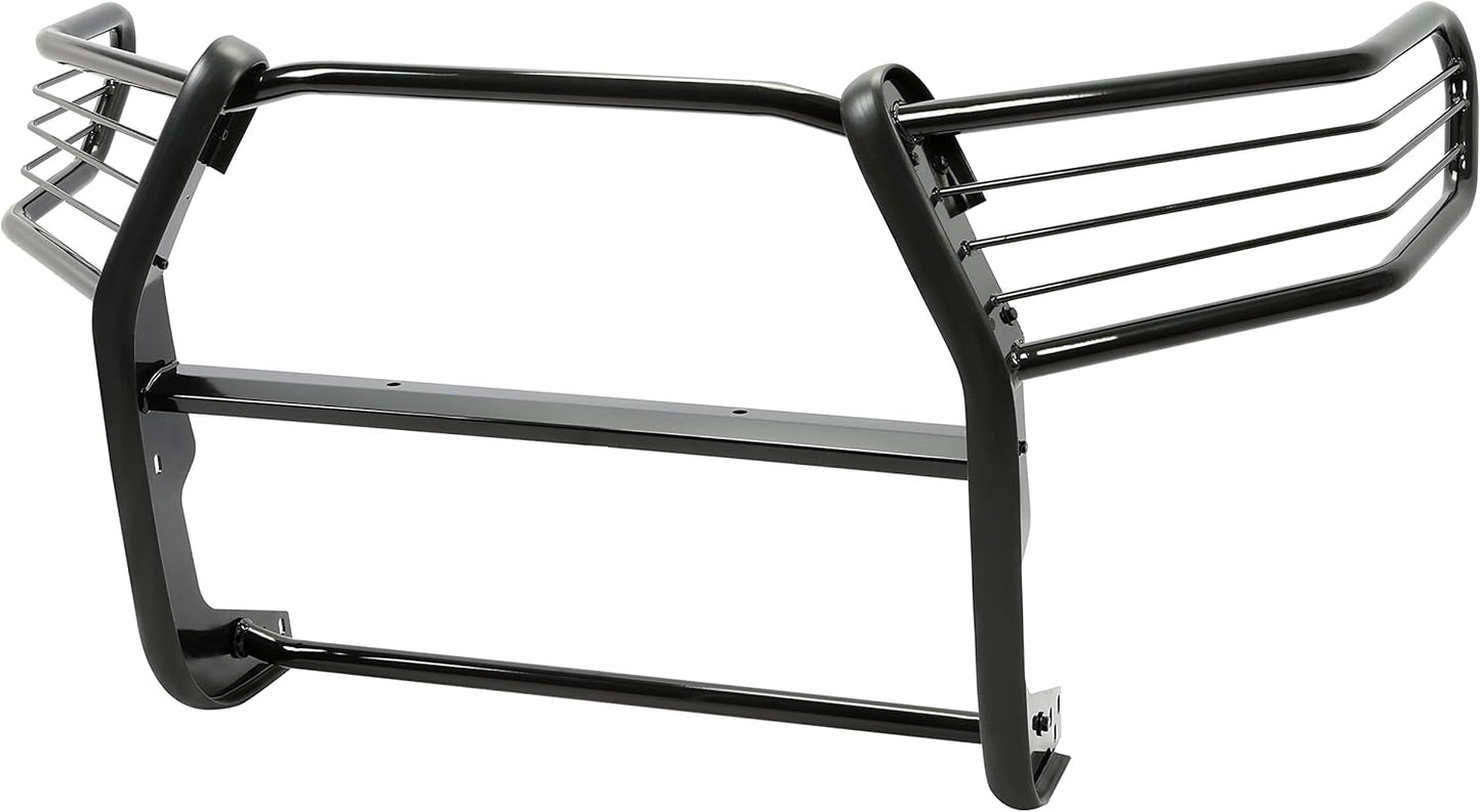 Front Brush Guard Bumper Grille Compatible with 2016-2023 Toyota Tacoma Bull Bar Brush Push Bar Guard Protector Powder Coated Black Steel Exterior Accessories LYAM-139S