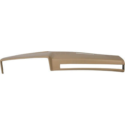 ECOTRIC Dash Board Cover & AC Vent Plate Compatible with 1981-1991 Chevy Chevrolet Blazer Suburban GMC Jimmy Light Brown Two Packages