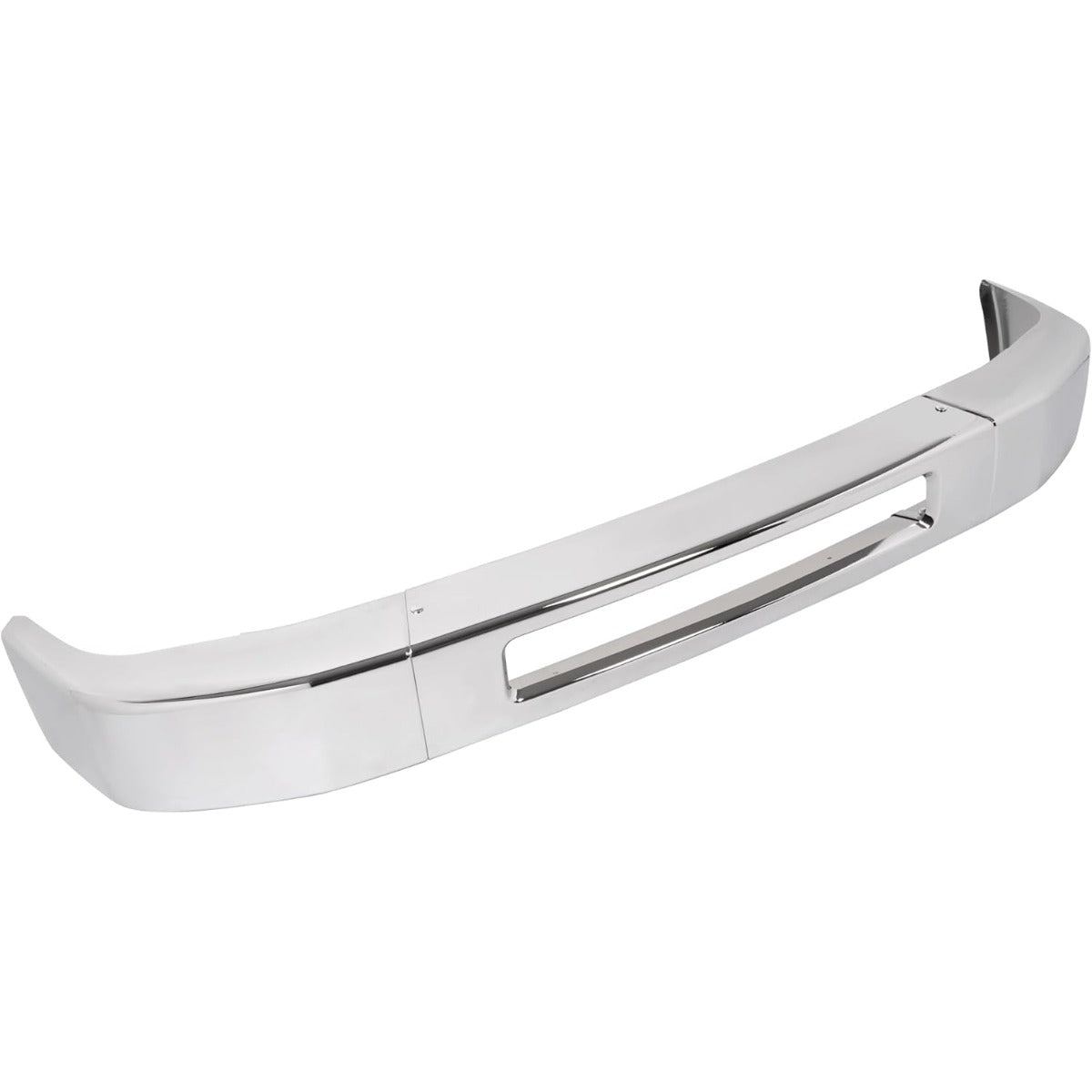 ALMULOO Front Bumper Face Bar+Bracket Compatible with 2008-2014 Ford E-150/E-250 & 2008-2019 Ford E-350/E-450 Super Duty Replace 8C2Z17757B/8C2Z17B884A/8C2Z17B883A/FO1002410/FO1066176/FO1067176
