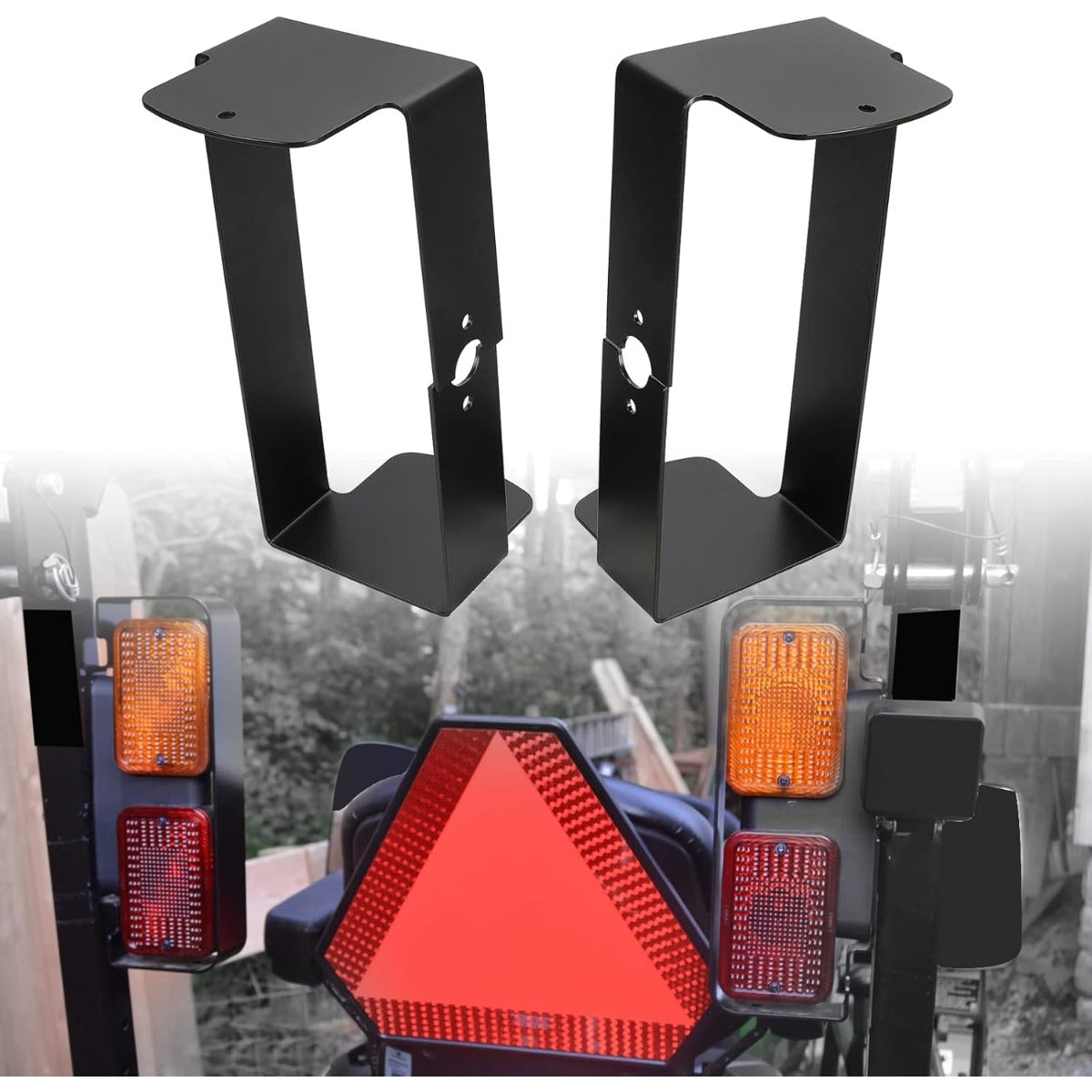 Brush Light Guard Steel Compatible with John Deere 1023 1025R 1026R 2025R Replace for BLV10400