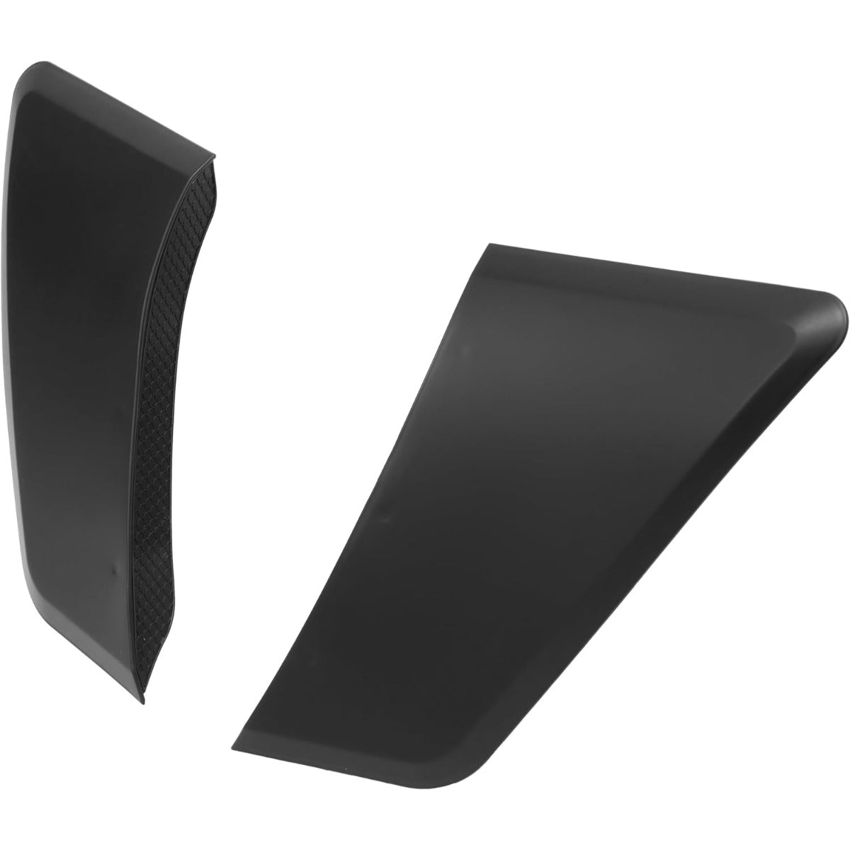 Rear Air Fender Vent Compatible with 2015-2023 Ford Mustang All Model Plastic (PP+TD20) Primer Matte Black Left & Right