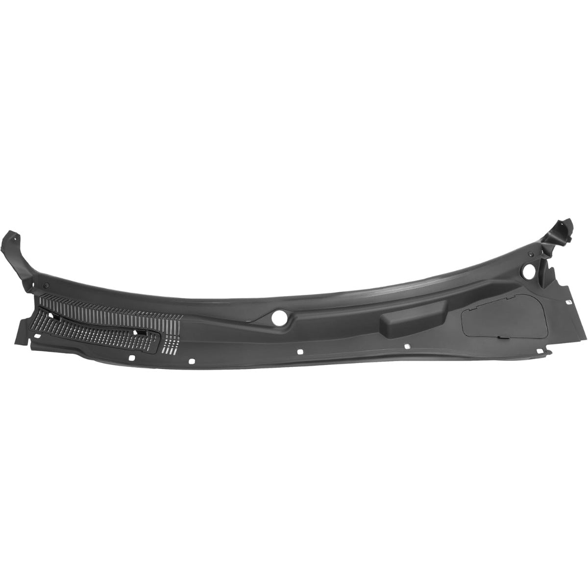 KUAFU Front Windshield Wiper Cowl Panel Grille Compatible with 2005-2010 Dodge Charger Magnum Chrysler 300 Replacement for 4805834AD Windshield Wiper Cowl Cover Trim Panel