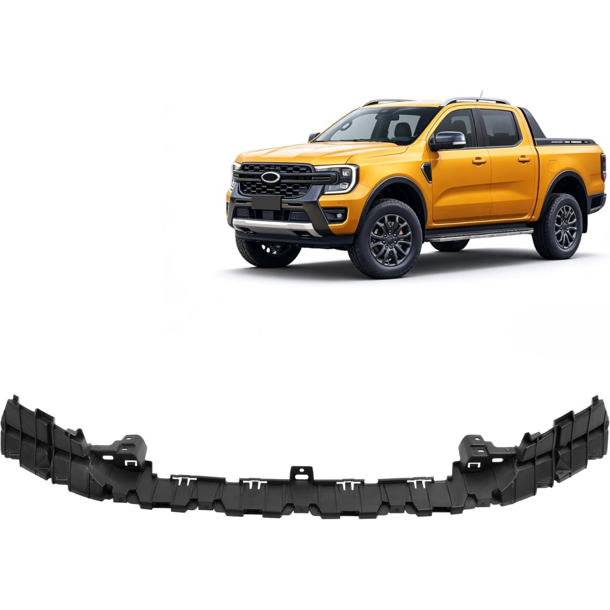 KUAFU 3Pcs Bumper Bracket Compatible with 2019-2023 Ranger