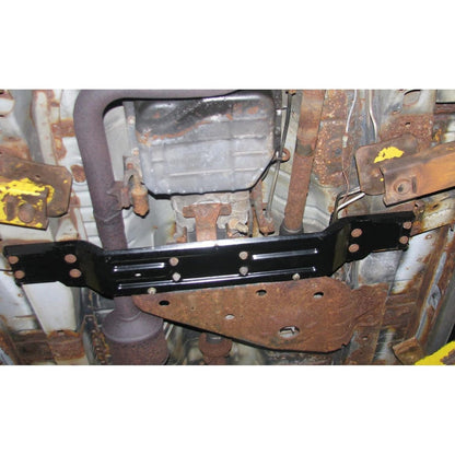 KUAFU Transmission Crossmember Compatible with 1999-2004 Jeep Grand Cherokee WJ Replacement for 52058940AD Powder Coated Steel