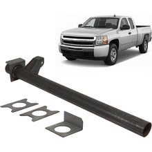 Rear Upper Shock Mount Crossmember Compatible with 2007-2014 Chevy Chevrolet Silverado 1500 GMC Sierra 1500 W/Bracket Steel Raw