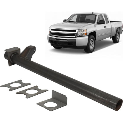 Rear Upper Shock Mount Crossmember Compatible with 2007-2014 Chevy Chevrolet Silverado 1500 GMC Sierra 1500 W/Bracket Steel Raw