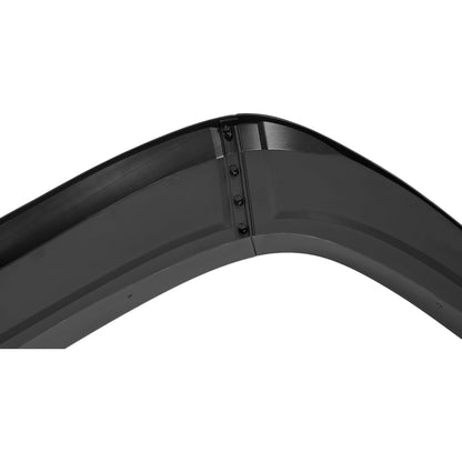 Fender Flare Compatible with 2007-2013 Chevy Chevrolet Avalanche | 10Pcs Front & Rear Wheel Arch Cover Protector Set Plastic(PP) Textured Black