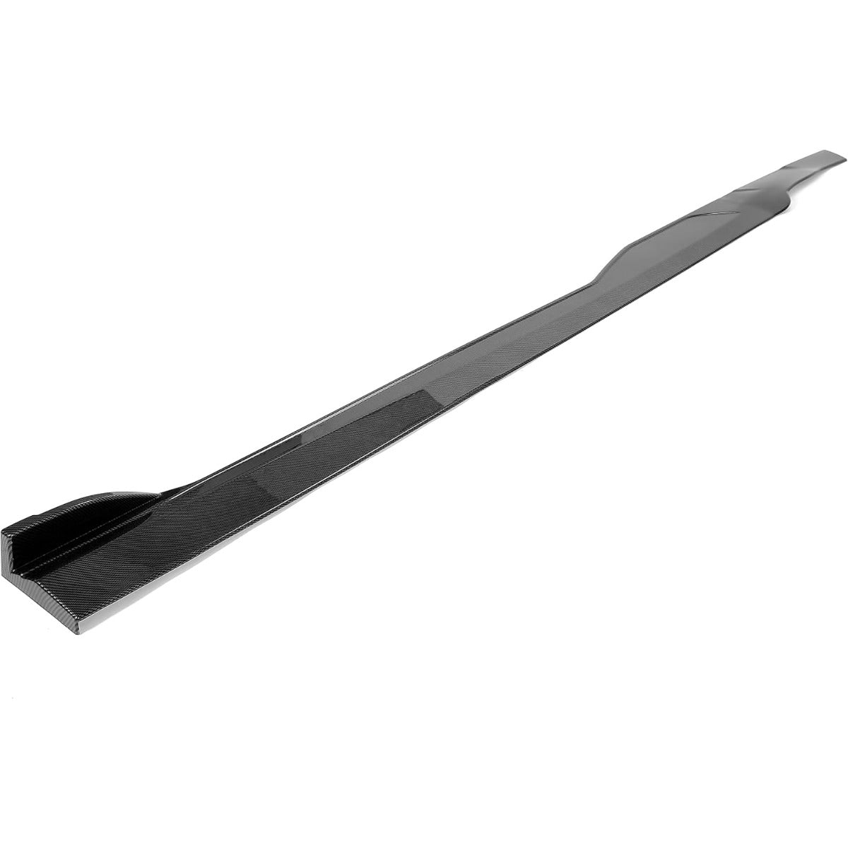 Side Skirts Compatible with 2015-2023 Dodge Charger SRT Daytona Scat Pack R/T 392 GT Rocker Panels Guard Extension Body Kit Replacement ABS Carbon Fiber Style Pair
