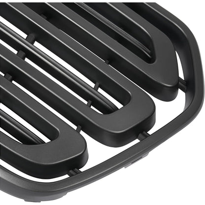 Front Grill Compatible with 2015-2019 Ford Transit 150 250 350 HD CK4Z-17E810-AA FO1200587 Front Bumper Upper Grille Black