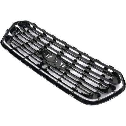 Front Grill Compatible with 2015-2019 Ford Transit 150 250 350 HD CK4Z-17E810-AA FO1200587 Front Bumper Upper Grille Black