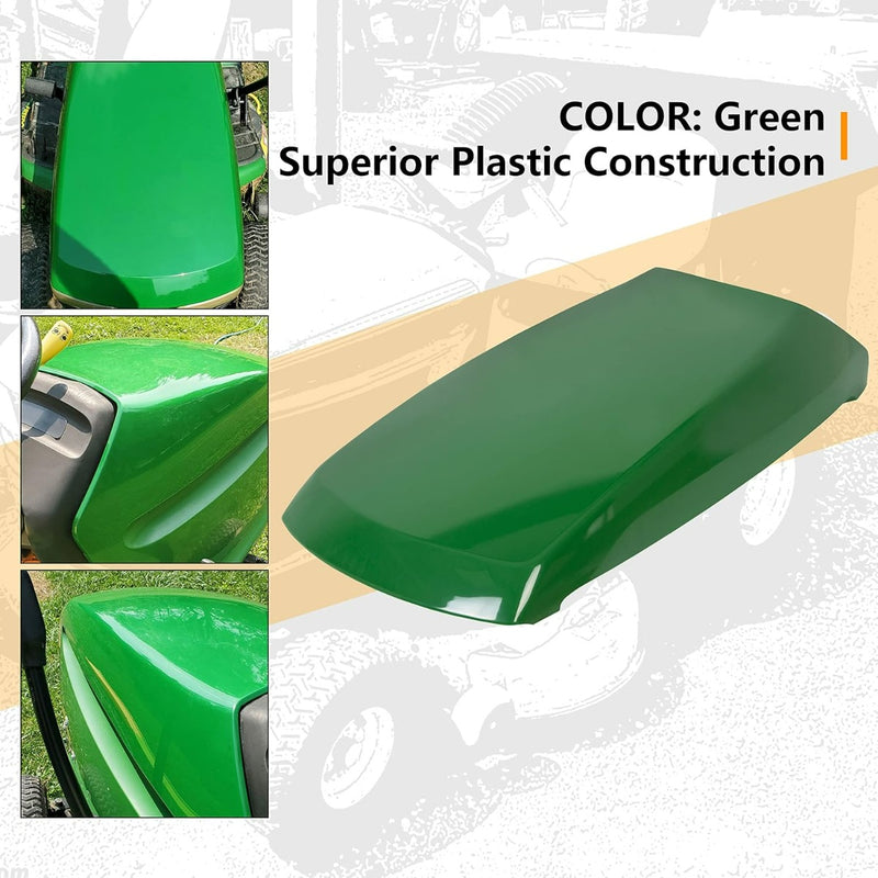 Upper Hood Replacement Compatible with John Deere LT133 LT150 LT155 LT160 LT166 LT170 LT180 LT190 - Replace for AM132530 LYJD-051