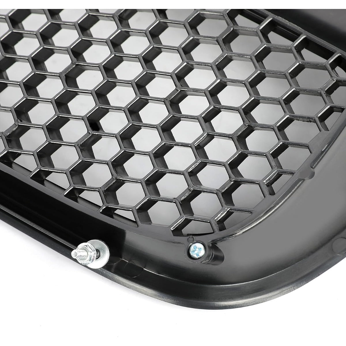 Front Bumper Kidney Grilles Compatible with 2004-2006 Pontiac GTO Base Coupe 2-Door Upper Bumper Kidney Mesh Grills Set Black