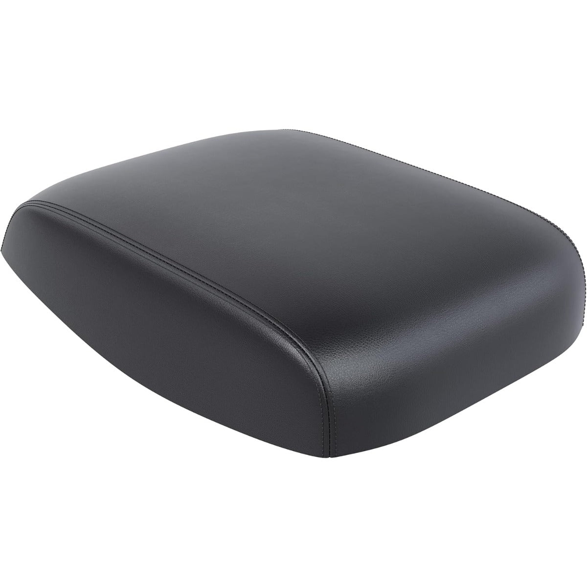 KUAFU Center Console Armrest Cover Compatible with 2009-2015 Honda Pilot Console Lid Cover Pad Replacement PVC Black