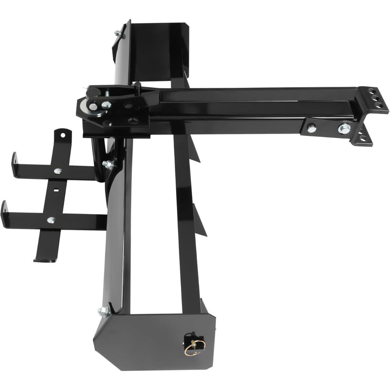 HECASA 42" Tractor Sleeve Hitch Tow Behind Box Scraper Steel Powder Coated with Screws and Pins, NN2067