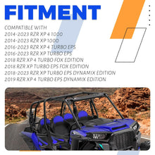 Spare Tire Carrier Rack Mount Heavy Duty Compatible with 2014-2023 Polaris RZR XP 1000 XP Turbo XP 4 1000 UP to 30 Inches TIRE LYPS-039