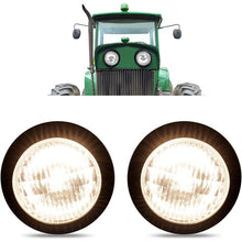 Fender Lights Compatible with John Deere 1020 1520 1530 2010 2020 2030 3010 3020 4000 4010 4020 5010 5020 6030 Replacement for 388945R1 Tractor Headlight Pair