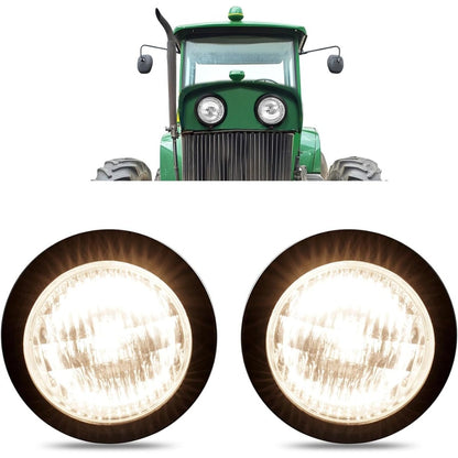 Fender Lights Compatible with John Deere 1020 1520 1530 2010 2020 2030 3010 3020 4000 4010 4020 5010 5020 6030 Replacement for 388945R1 Tractor Headlight Pair