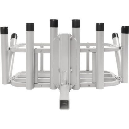 Fishing Rod Rack Compatible with 2" Receiver Hitch