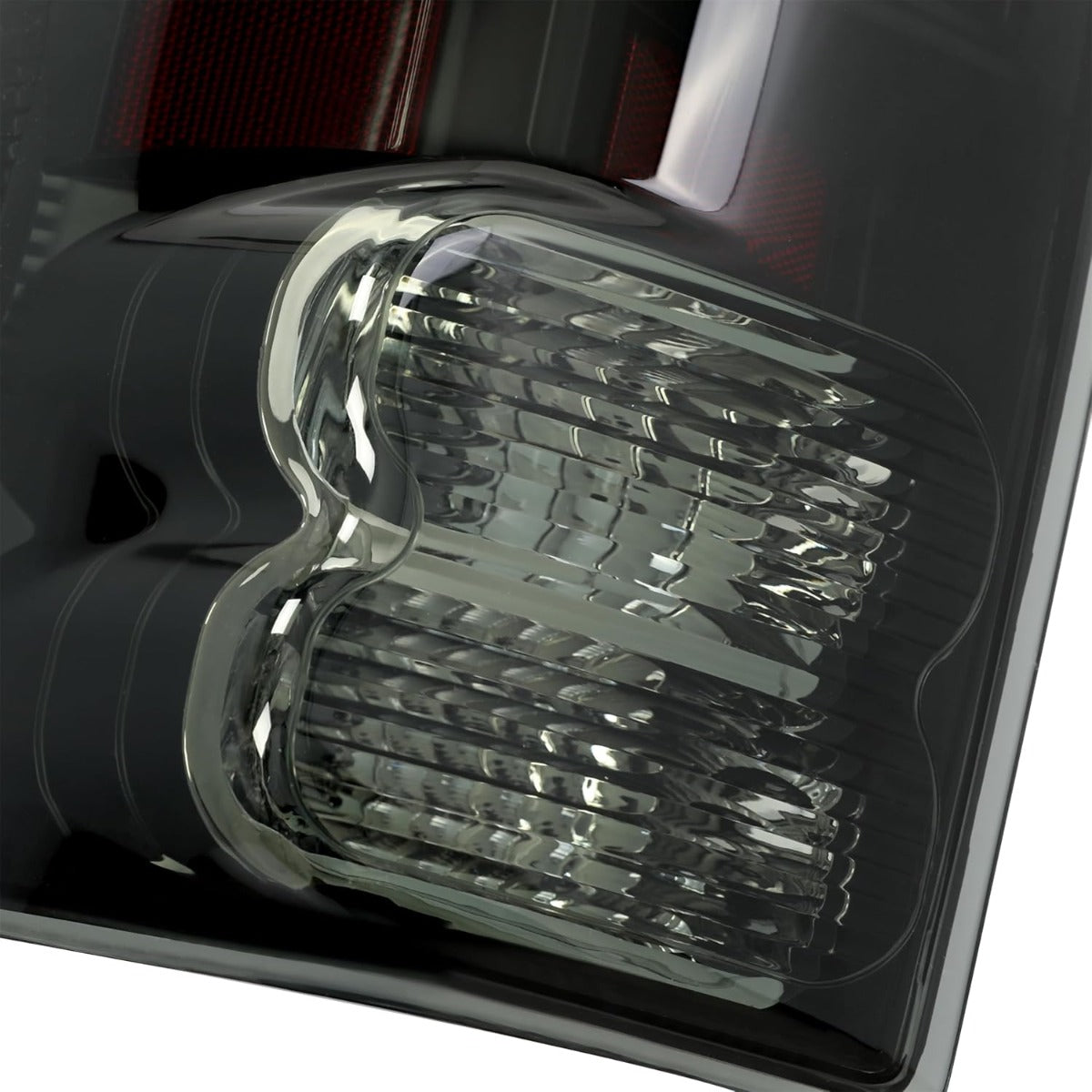 HECASA Tail Lights Compatible with 2007-2013 Toyota Tundra Pickup Truck LED Rear Brake Tail Lamps Assembly Driver and Passenger Side (Smoke Lens Black Housing)