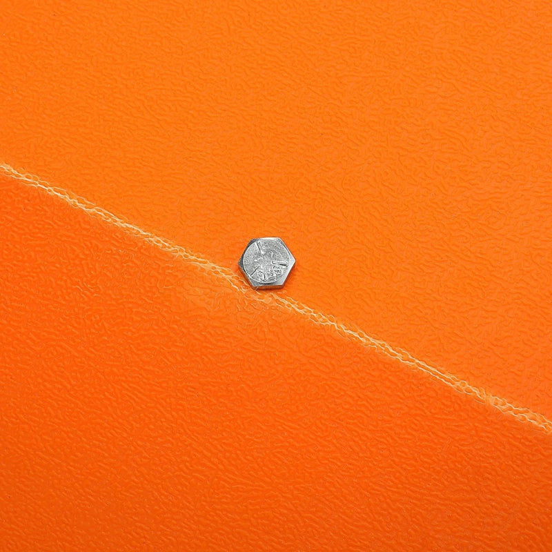 HECASA Orange Tractor Canopy Compatible with All ROPS 48-3/8" X 48-3/8" Equipped Tractors and Mowers with a 2" x 2" or 2" x 3" ROPS (Will Add About 4'' to The Height of The Tractor) LYJD-031S-2