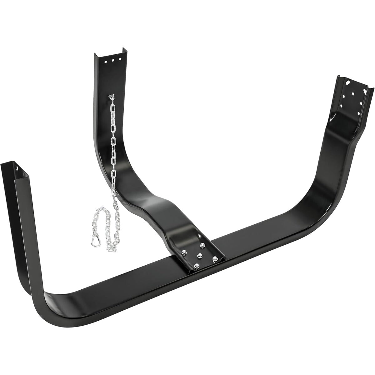 48 Inch Semi Truck Spare Tire Carrier Kit with Mounting Replacement for AURTC4 FLLTC4 FLT98100159 FLT98400030 FLT98400035 MFATIRECR PZF-007 T-61TC4 Basket Type Under Trailer Tire Holder Mount