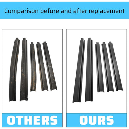 KUAFU 5PCS Bed Floor Support Crossmember Repair Kit Compatible with Ram