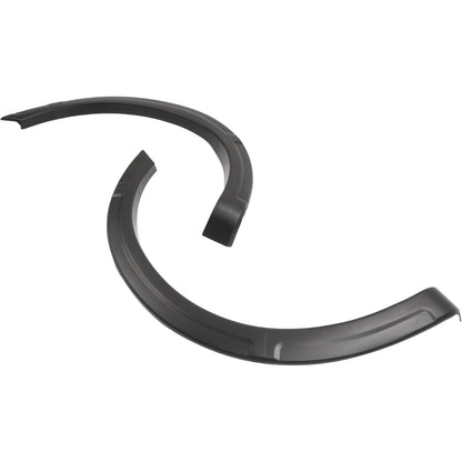 4Pcs Fender Flares Set Compatible with 2017-2022 Ford F-250/350 Super Duty Single Rear Wheel Front & Rear Wheel Arch Cover Protector Plastic(PP) Textured Black