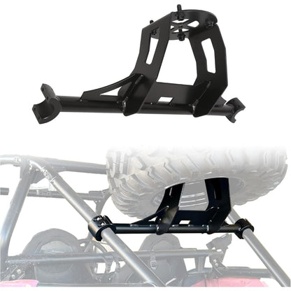 Spare Tire Carrier Rack Mount Heavy Duty Compatible with 2014-2023 Polaris RZR XP 1000 XP Turbo XP 4 1000 UP to 30 Inches TIRE LYPS-039