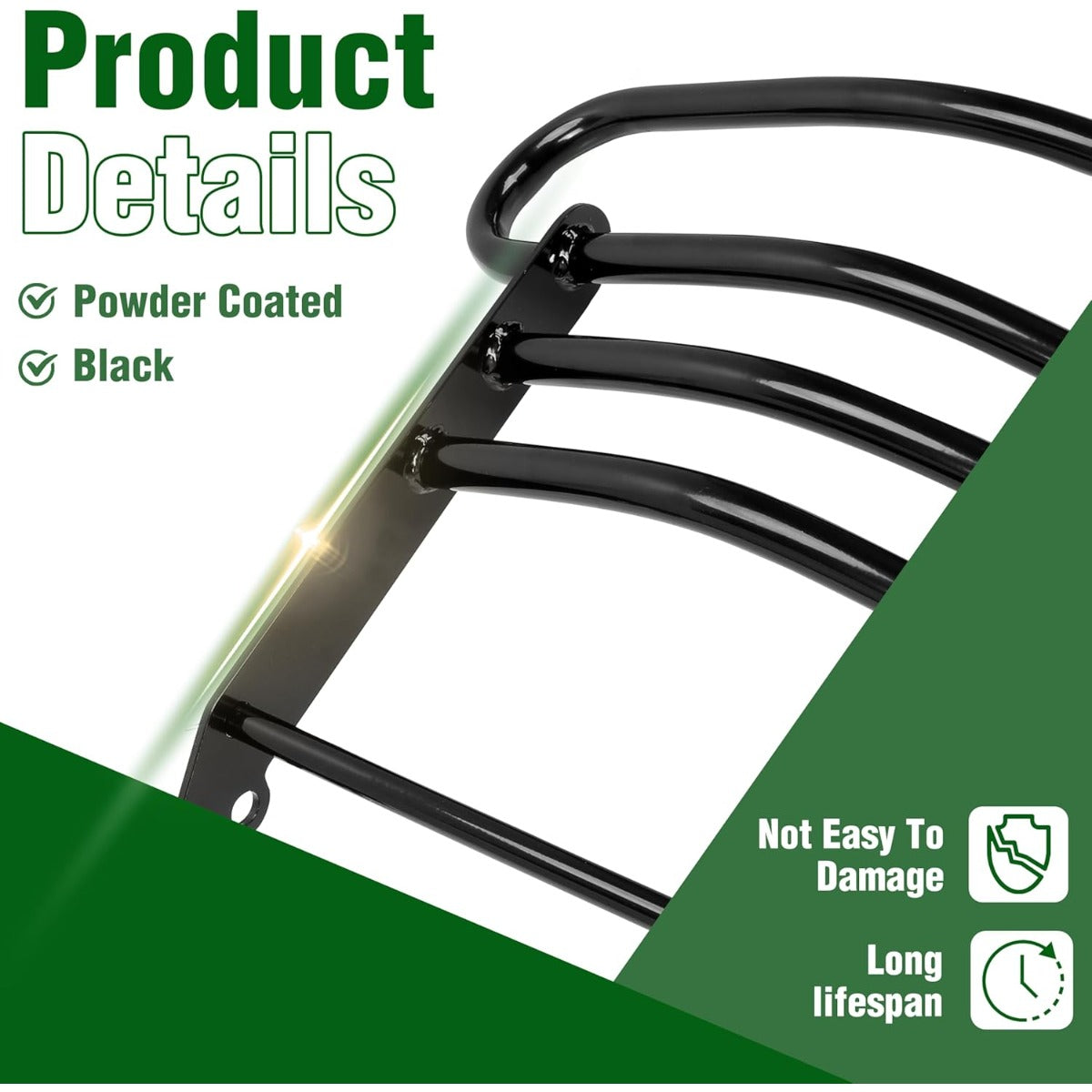 Brush Guard Bumper Bar Compatible with John Deere X300 X500 Series X380 X384 X390 X394 X570 X580 X584 X590 Replacement for Part Number BM23057