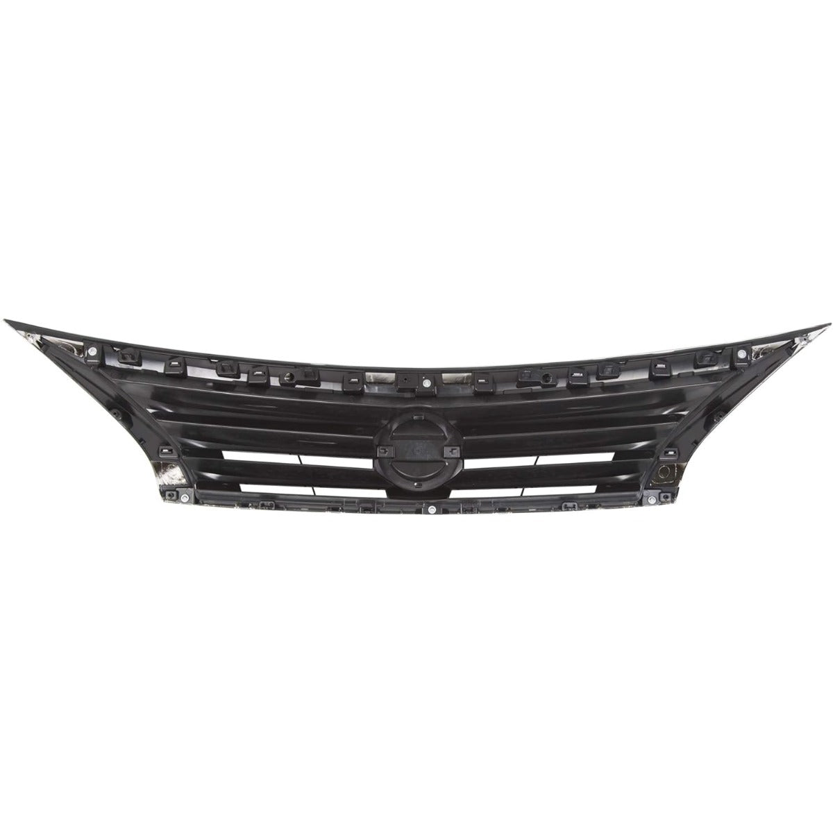 Front Bumper Grill Upper Grille Compatible with 2013 2014 2015 Nissan Altima Sedan Replacement for 623103TA0A NI1200250 Insert Plastic(ABS)
