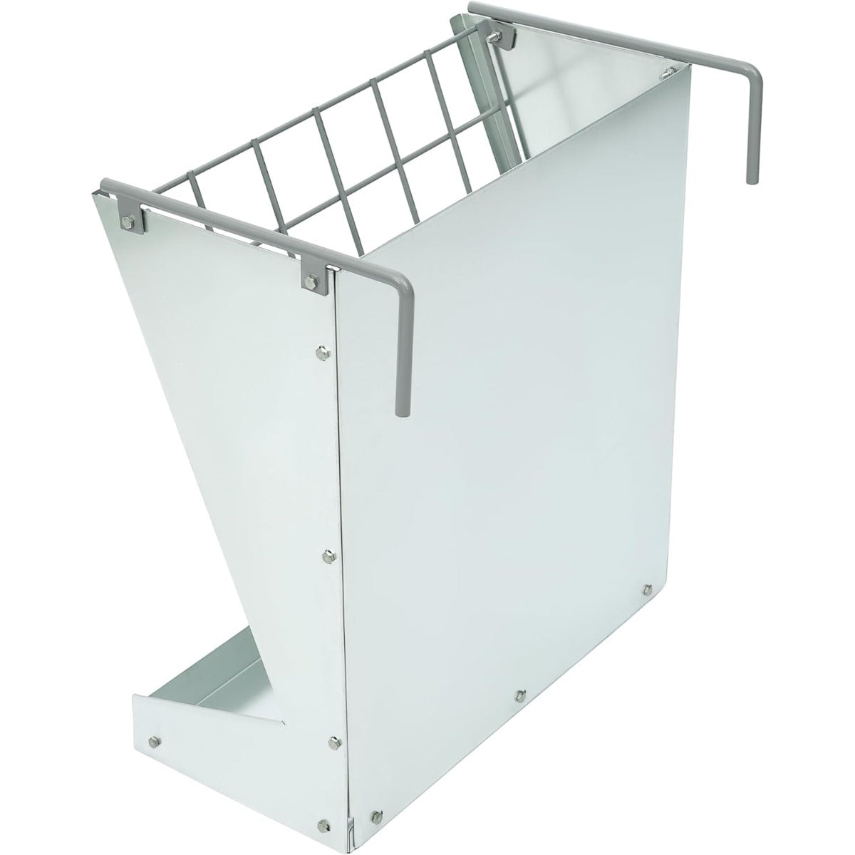 KUAFU Hay Feeder 2 in 1 Hay Rack Wall Mount Goat Feeders,Heavy Duty